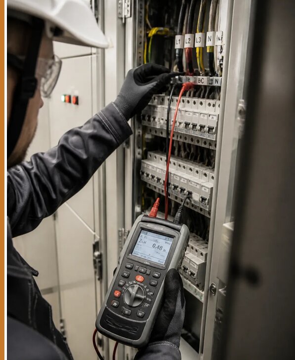 Измерение цепи фаза ноль в Копейске от 1026 р. | Авеста ОТиПБ