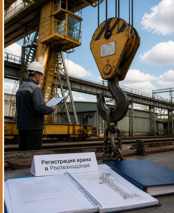 Регистрация крана в Ростехнадзоре в Копейске от 15395 р. | Авеста ОТиПБ
